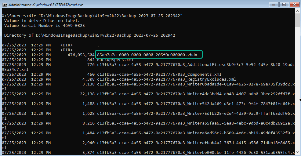 cmd exe showing output of above command

Extend C drive VirtualBox